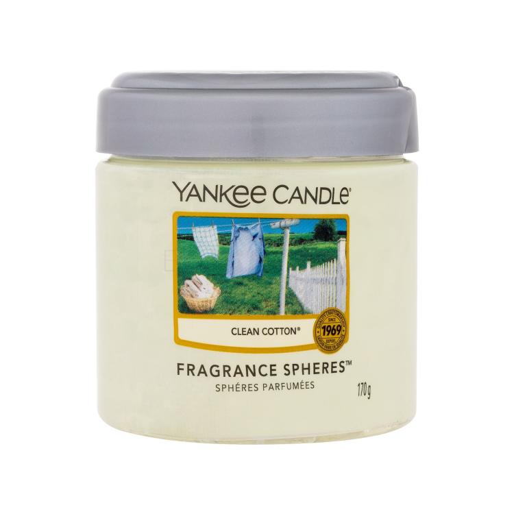Yankee Candle Clean Cotton Fragrance Spheres Bytový sprej a difuzér 170 g