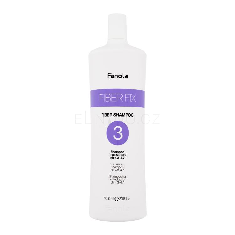 Fanola Fiber Fix Fiber Shampoo 3 Šampon pro ženy 1000 ml