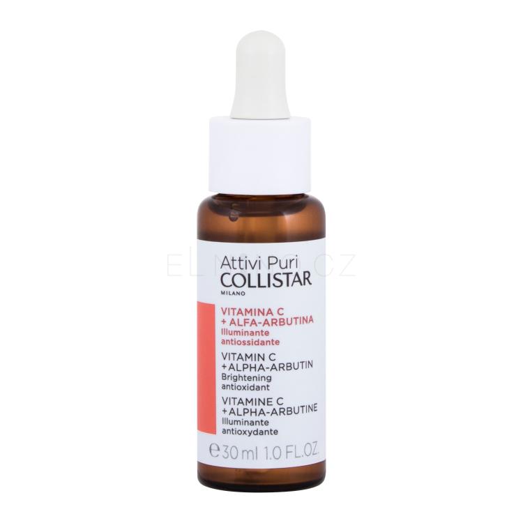 Collistar Pure Actives Vitamin C + Alpha-Arbutin Pleťové sérum pro ženy 30 ml tester