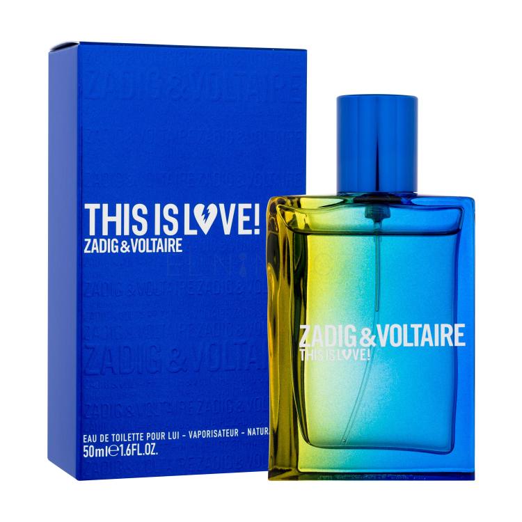 Zadig &amp; Voltaire This is Love! Toaletní voda pro muže 50 ml