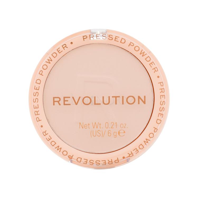 Makeup Revolution London Reloaded Pressed Powder Pudr pro ženy 6 g Odstín Translucent