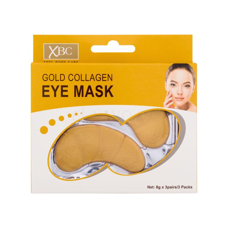 Xpel Gold Collagen Eye Mask Maska na oči pro ženy 3 ks