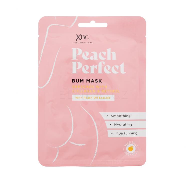 Xpel Body Care Peach Perfect Bum Mask Pro zeštíhlení a zpevnění pro ženy 1 ks