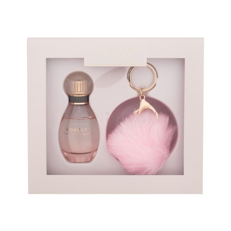 Sarah Jessica Parker Lovely Dárková kazeta parfémovaná voda 30 ml + klíčenka
