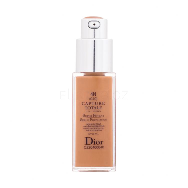 Christian Dior Capture Totale Super Potent Serum Foundation SPF20 Make-up pro ženy 20 ml Odstín 4N tester