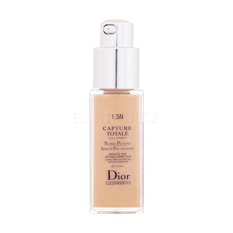 Christian Dior Capture Totale Super Potent Serum Foundation SPF20 Make-up pro ženy 20 ml Odstín 1,5N tester