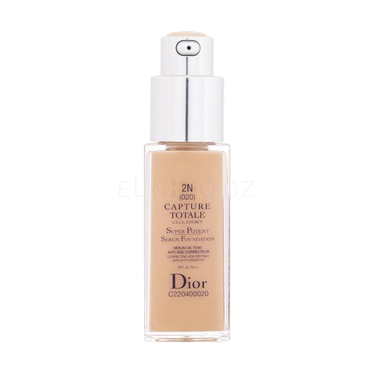 Christian Dior Capture Totale Super Potent Serum Foundation SPF20 Make-up pro ženy 20 ml Odstín 2N tester