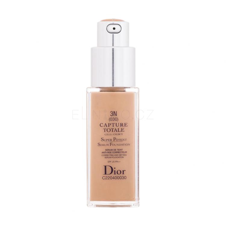 Christian Dior Capture Totale Super Potent Serum Foundation SPF20 Make-up pro ženy 20 ml Odstín 3N tester