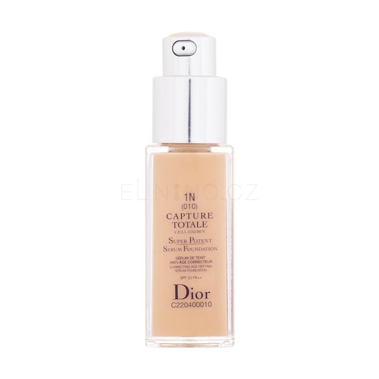 Christian Dior Capture Totale Super Potent Serum Foundation SPF20 Make-up pro ženy 20 ml Odstín 1N tester