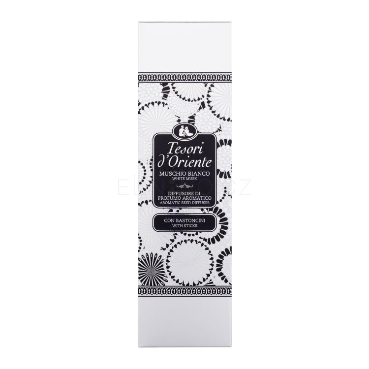 Tesori d´Oriente White Musk Aromatic Diffuser Bytový sprej a difuzér pro ženy 200 ml