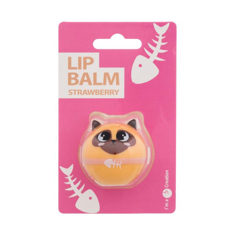 2K Cute Animals Lip Balm Strawberry Balzám na rty pro ženy 6 g