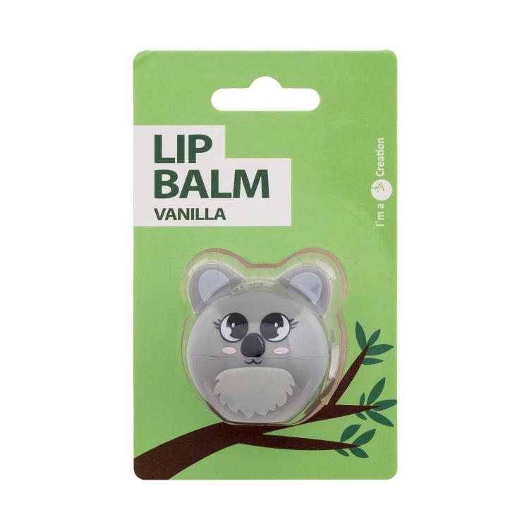 2K Cute Animals Lip Balm Vanilla Balzám na rty pro ženy 6 g