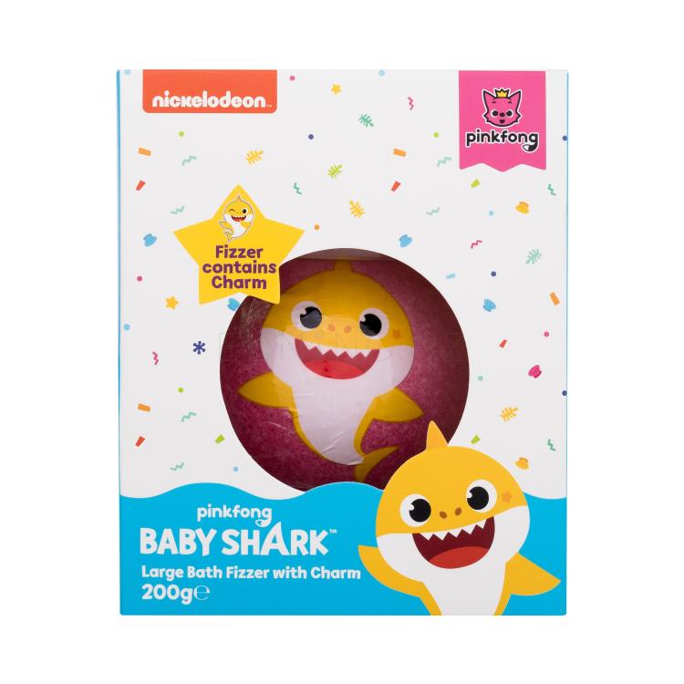Pinkfong Baby Shark Bath Fizzer Bomba do koupele pro děti 200 g
