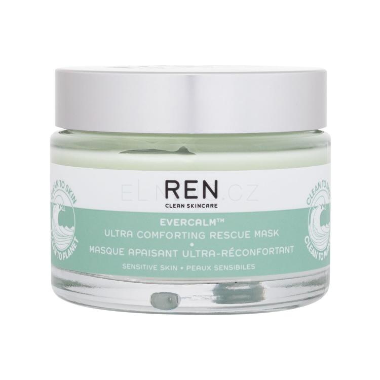 REN Clean Skincare Evercalm Ultra Comforting Rescue Pleťová maska pro ženy 50 ml