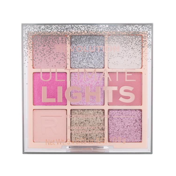 Makeup Revolution London Ultimate Lights Shadow Palette Oční stín pro ženy 8,10 g Odstín