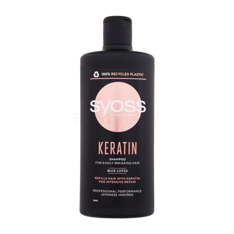 Syoss Keratin Shampoo Šampon pro ženy 440 ml