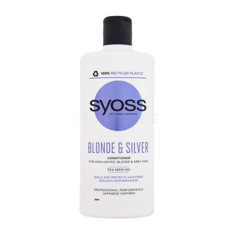 Syoss Blonde &amp; Silver Conditioner Kondicionér pro ženy 440 ml