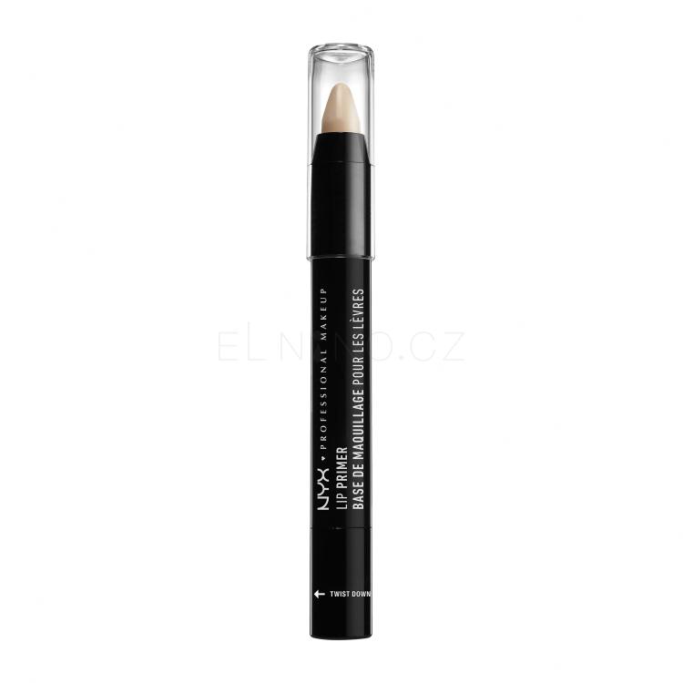 NYX Professional Makeup Lip Primer Rtěnka pro ženy 3 g Odstín 01 Nude
