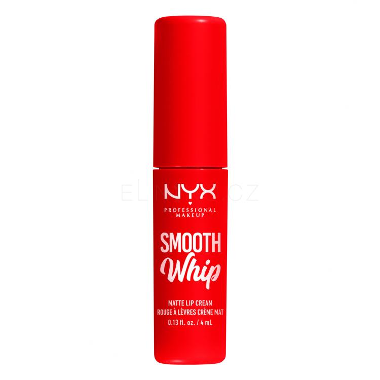 NYX Professional Makeup Smooth Whip Matte Lip Cream Rtěnka pro ženy 4 ml Odstín 12 Icing On Top