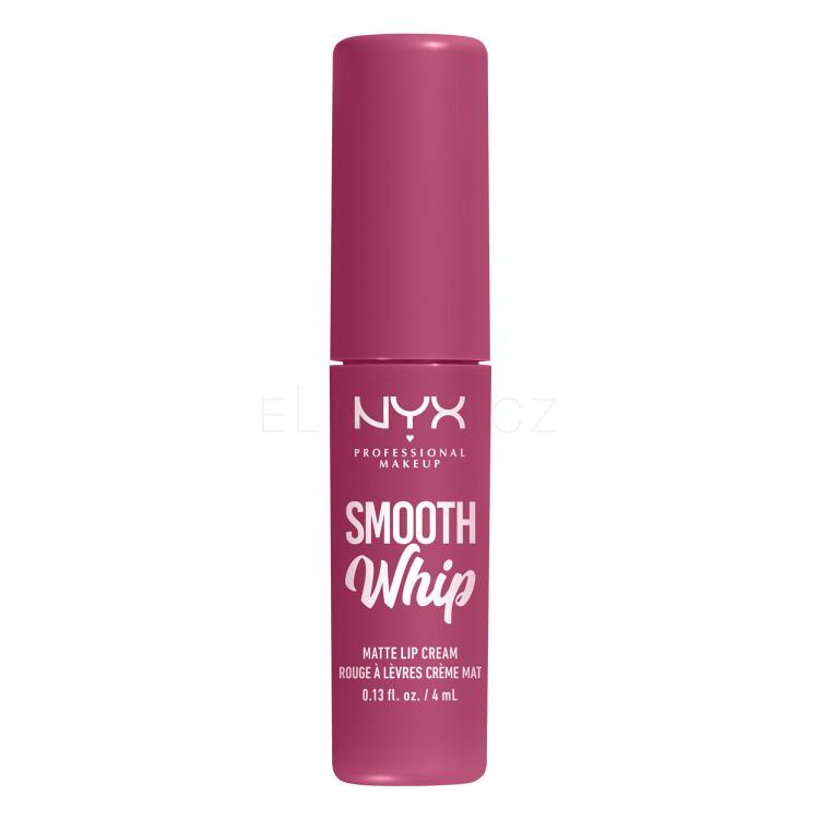 NYX Professional Makeup Smooth Whip Matte Lip Cream Rtěnka pro ženy 4 ml Odstín 18 Onesie Funsie