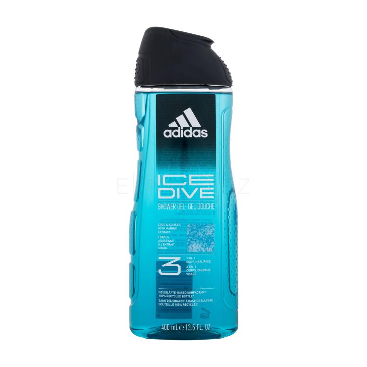 Adidas Ice Dive Shower Gel 3-In-1 Sprchový gel pro muže 400 ml