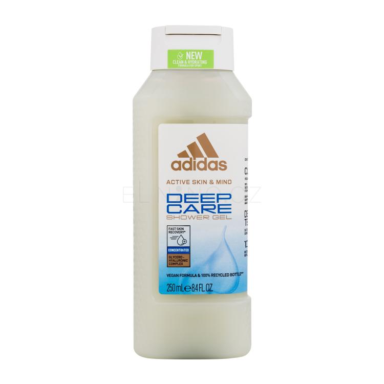 Adidas Deep Care New Clean &amp; Hydrating Sprchový gel pro ženy 250 ml