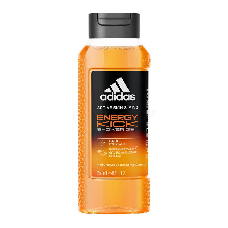 Adidas Energy Kick New Clean &amp; Hydrating Sprchový gel pro muže 250 ml