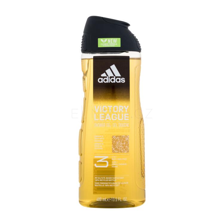 Adidas Victory League Shower Gel 3-In-1 New Cleaner Formula Sprchový gel pro muže 400 ml
