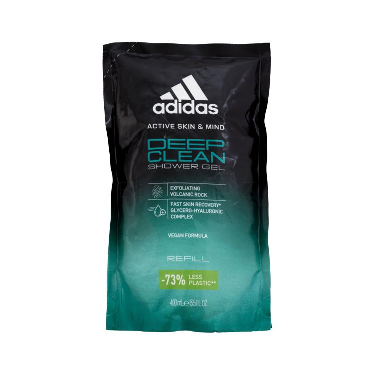 Adidas Deep Clean Sprchový gel pro muže Náplň 400 ml