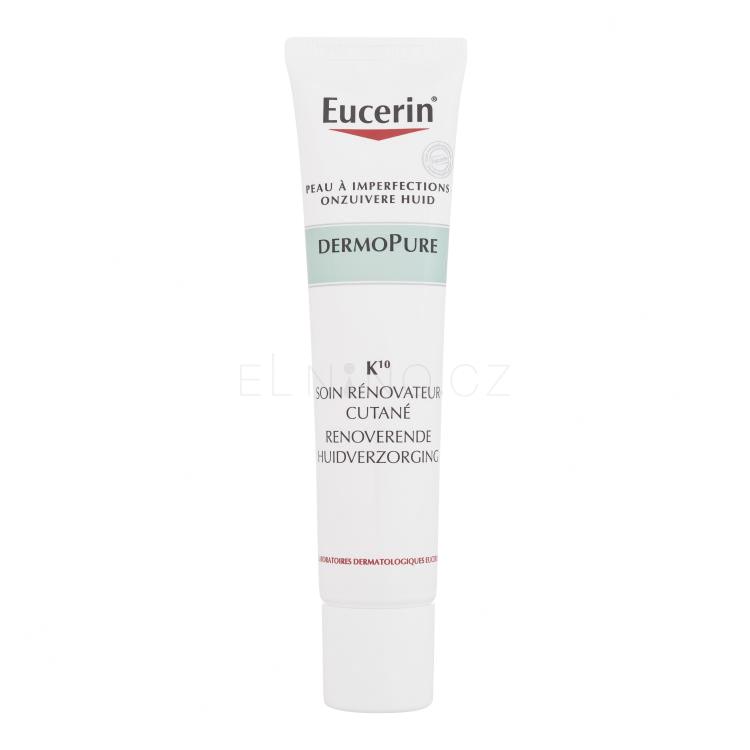Eucerin DermoPure K10 Skin Renewal Treatment Peeling pro ženy 40 ml