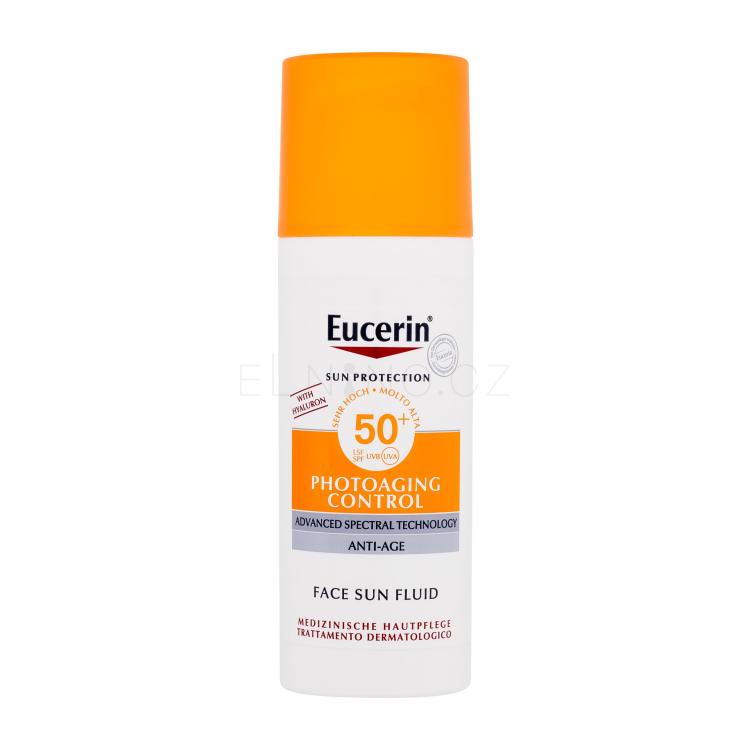 Eucerin Sun Protection Photoaging Control Face Sun Fluid SPF50+ Opalovací přípravek na obličej pro ženy 50 ml