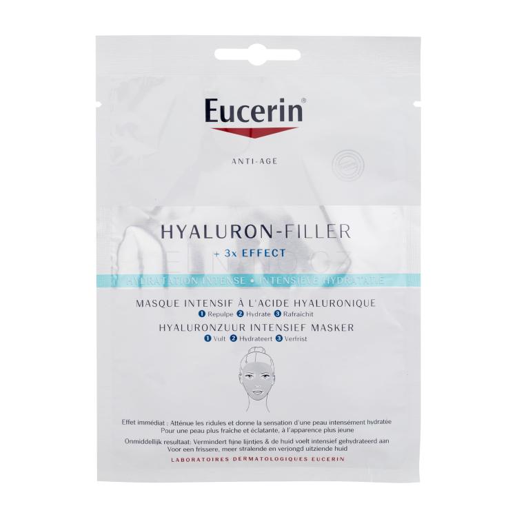 Eucerin Hyaluron-Filler + 3x Effect Hyaluron Intensive Mask Pleťová maska pro ženy 1 ks