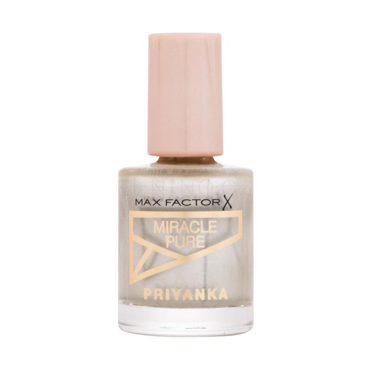 Max Factor Priyanka Miracle Pure Lak na nehty pro ženy 12 ml Odstín 785 Sparkling Light