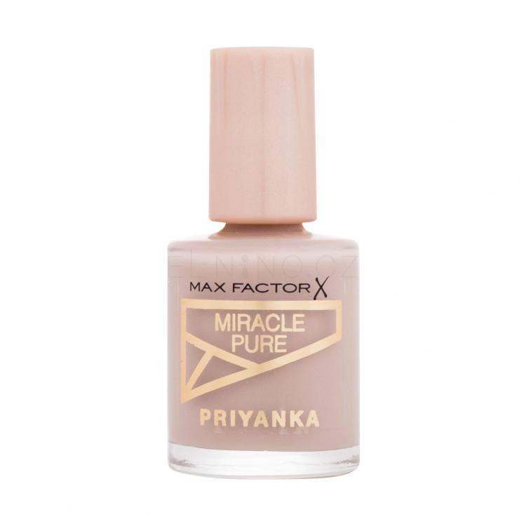 Max Factor Priyanka Miracle Pure Lak na nehty pro ženy 12 ml Odstín 216 Vanilla Spice