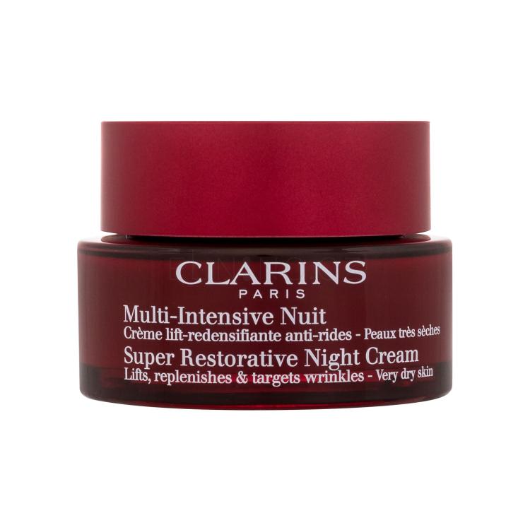 Clarins Super Restorative Night Cream Very Dry Skin Noční pleťový krém pro ženy 50 ml