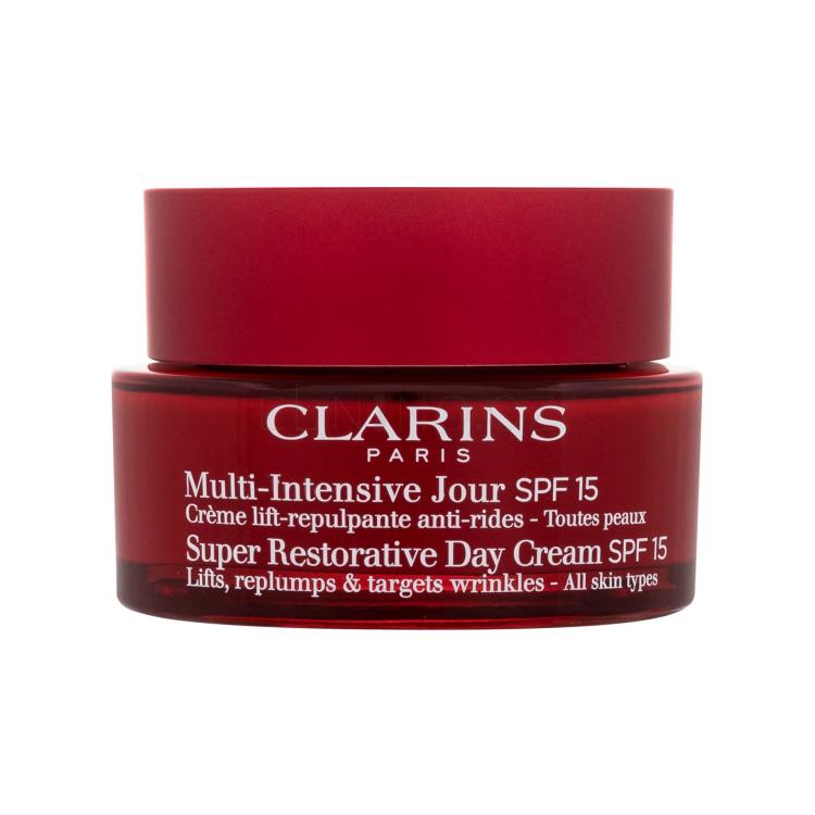 Clarins Super Restorative Day Cream SPF15 Denní pleťový krém pro ženy 50 ml