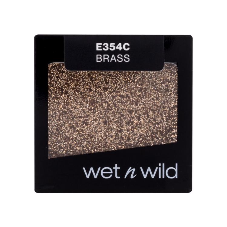 Wet n Wild Color Icon Glitter Single Oční stín pro ženy 1,4 g Odstín Brass