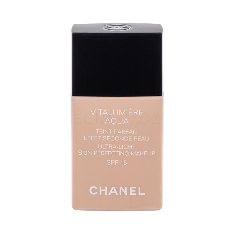 Chanel Vitalumière Aqua SPF15 Make-up pro ženy 30 ml Odstín 70 Beige poškozená krabička