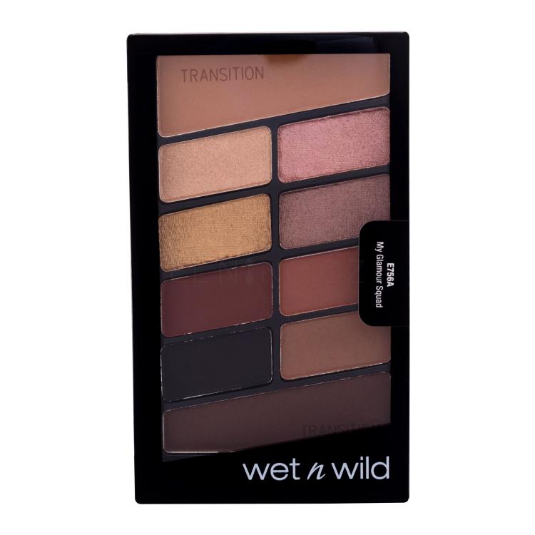 Wet n Wild Color Icon 10 Pan Oční stín pro ženy 10 g Odstín My Glamour Squad