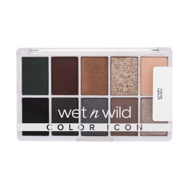 Wet n Wild Color Icon 10 Pan Palette Oční stín pro ženy 12 g Odstín Lights Off