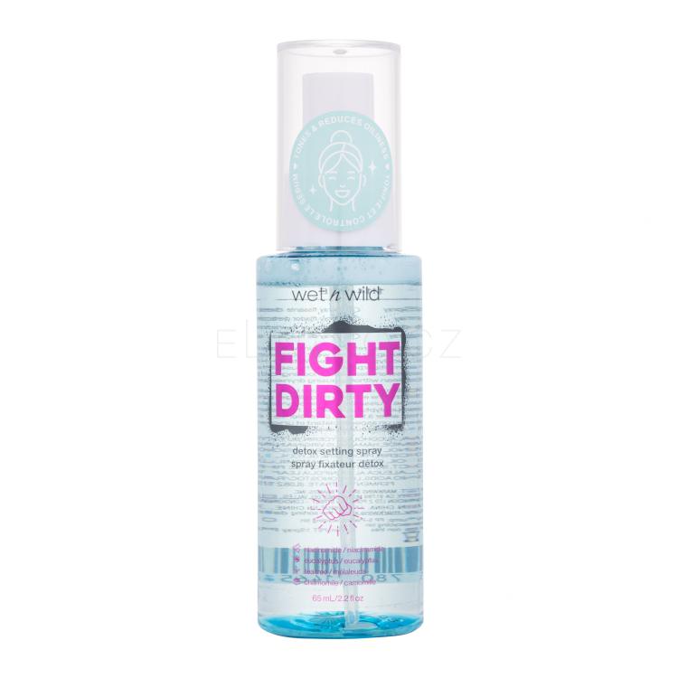 Wet n Wild Fight Dirty Detox Setting Spray Fixátor make-upu pro ženy 65 ml