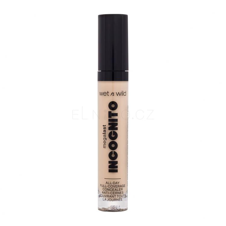 Wet n Wild MegaLast Incognito All-Day Full Coverage Concealer Korektor pro ženy 5,5 ml Odstín Light Medium