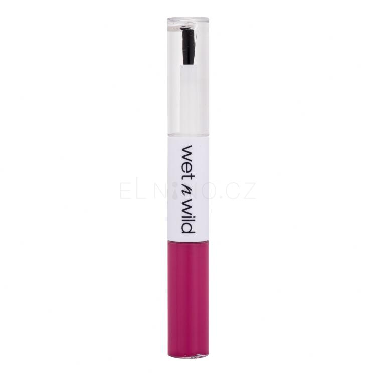 Wet n Wild MegaLast Lock &#039;N&#039; Shine Lip Color + Gloss Rtěnka pro ženy 4 ml Odstín Irresistible