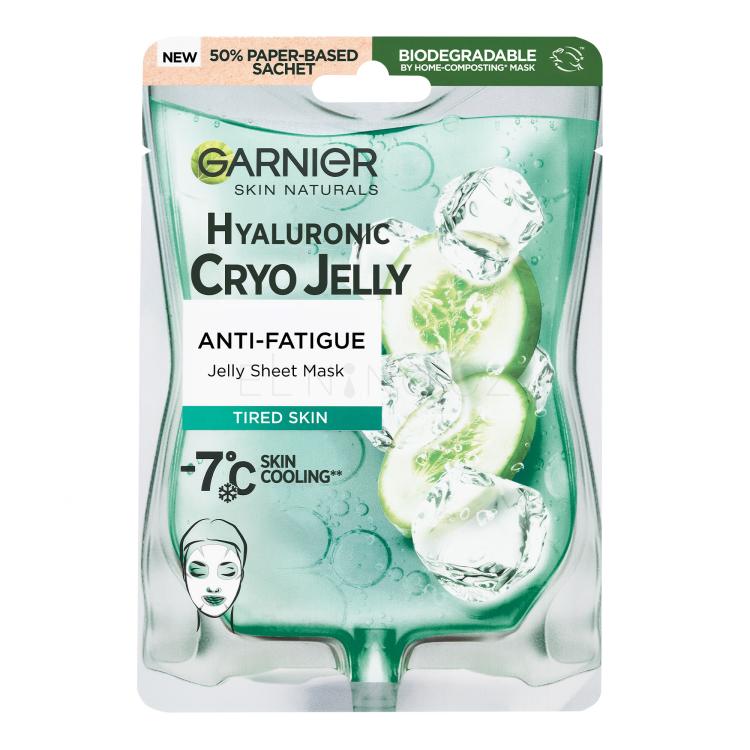 Garnier Skin Naturals Hyaluronic Cryo Jelly Sheet Mask Pleťová maska pro ženy 1 ks