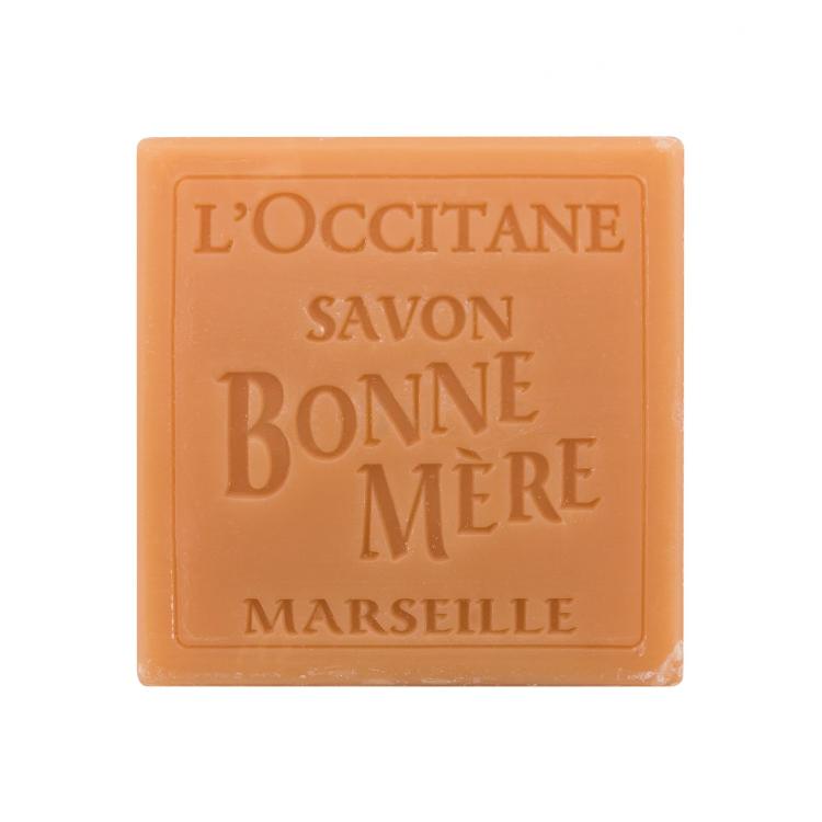 L&#039;Occitane Bonne Mère Soap Lime &amp; Tangerine Tuhé mýdlo pro ženy 100 g