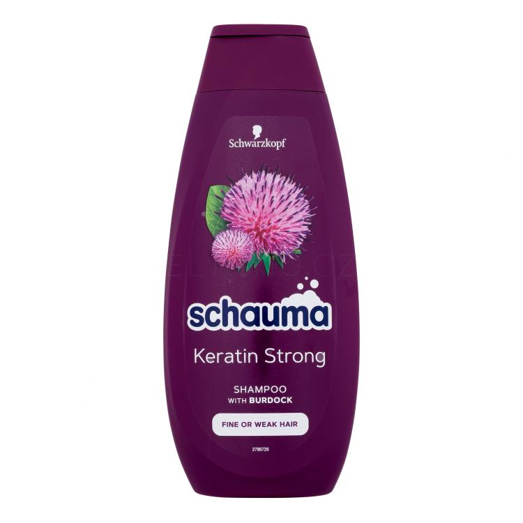Schwarzkopf Schauma Keratin Strong Shampoo Šampon pro ženy 400 ml