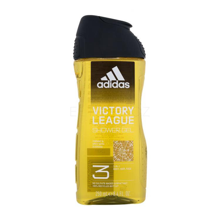 Adidas Victory League Shower Gel 3In1 Sprchový gel pro muže 250 ml
