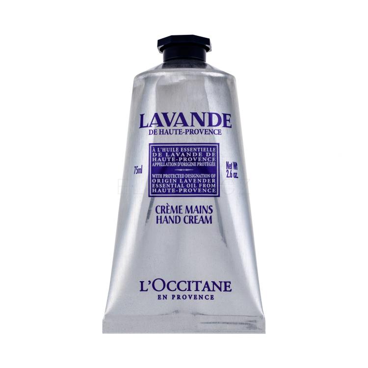 L&#039;Occitane Lavender Krém na ruce pro ženy 75 ml poškozená krabička