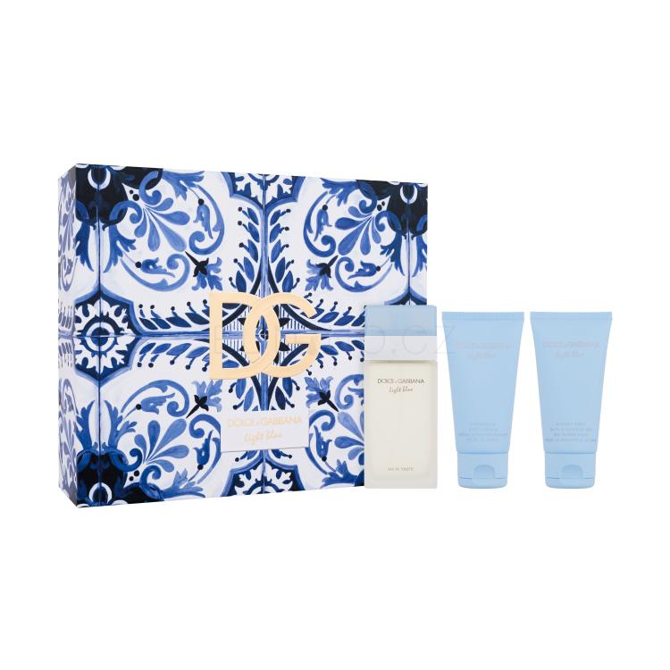 Dolce&amp;Gabbana Light Blue Dárková kazeta toaletní voda 50 ml + tělový krém 50 ml + sprchový gel 50 ml