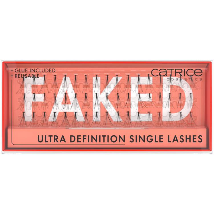 Catrice Faked Ultra Definition Single Lashes Umělé řasy pro ženy 51 ks Odstín Black